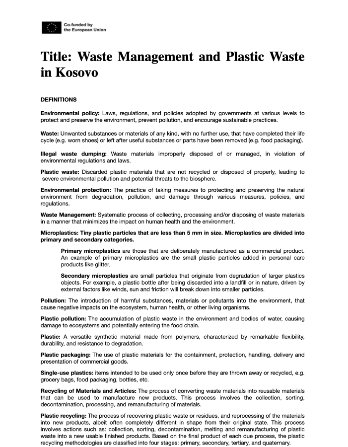 DYVÓ plastics research